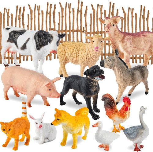 Kids farm animals - kids, toys,