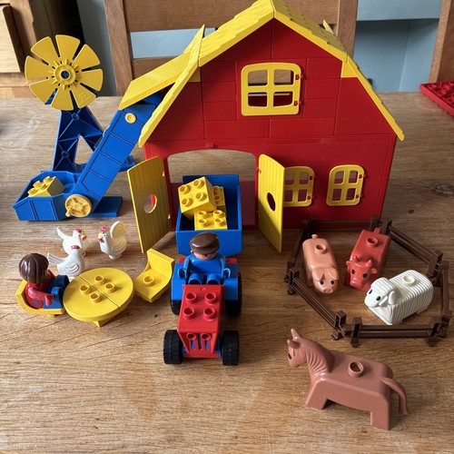 Vintage lego duplo farm - farm, set
