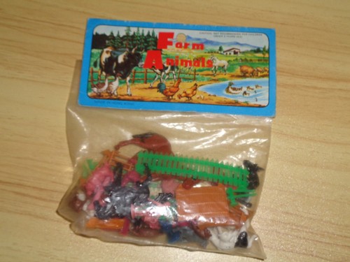Rare vintage farm animals set - farm,