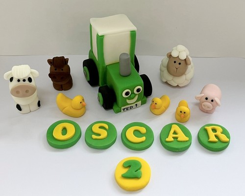 Handmade edible tractor ted - handmade,