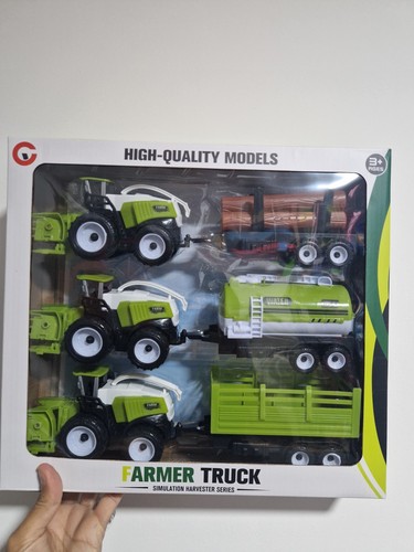 Kids toy farm tractor - kids, vehicle