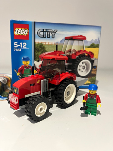 Lego city farm tractor 7634 - lego,