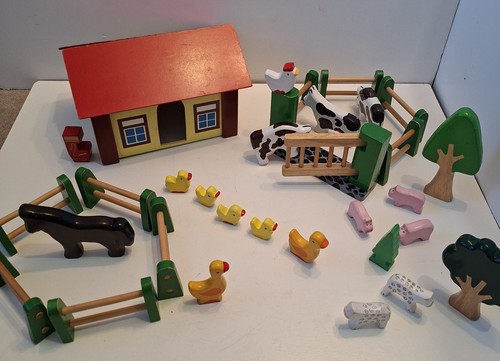 Wooden farm set - farm, with