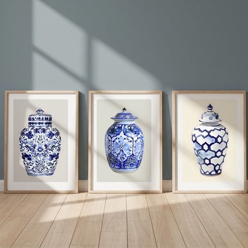 Set blue and - set, of