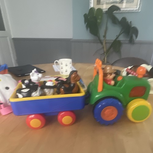 Toy tractor with - toy,