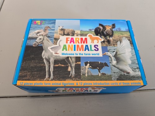 Farm animals 12pc set - animals,