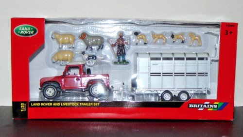 Britains farm land rover and - britains,