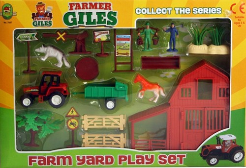 Farm set plastic - toy, play