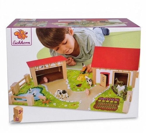 Eichhorn wooden farm play - farm,