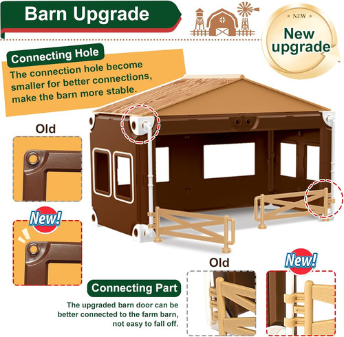 Farm animals figures set - farm,
