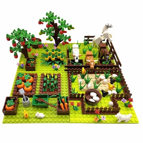Farm animal building blocks - animal,