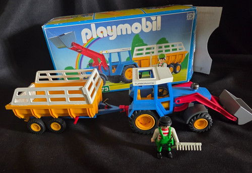 Playmobil 3073 tractor with - playmobil,