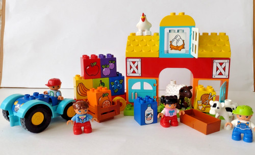 Lego duplo first farm - lego, farm,