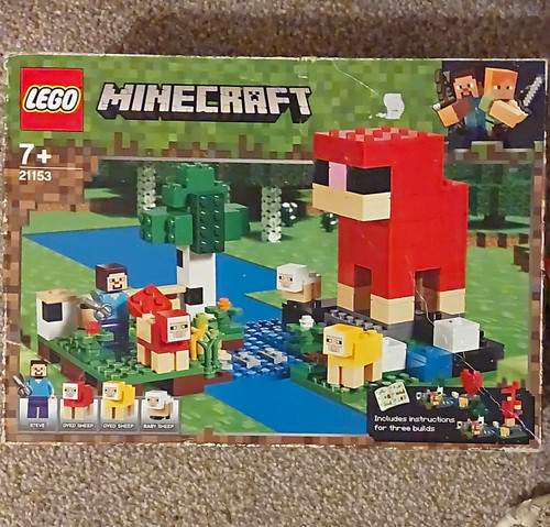 Lego minecraft 21153 the wool - 21153,