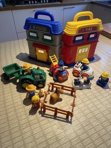 Toy set playset with - toy, emergency