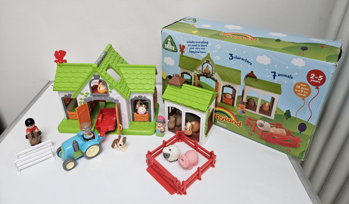 Elc happyland farm stable - farm,