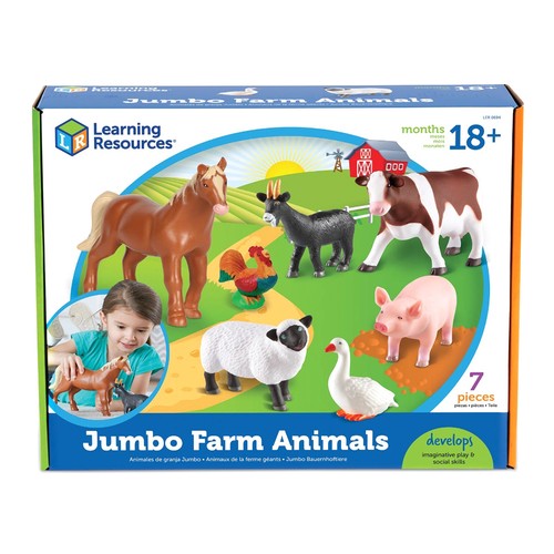 Learning resources jumbo farm - resources,