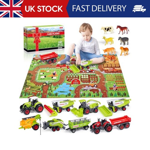 Oriate farm tractor set - farm,