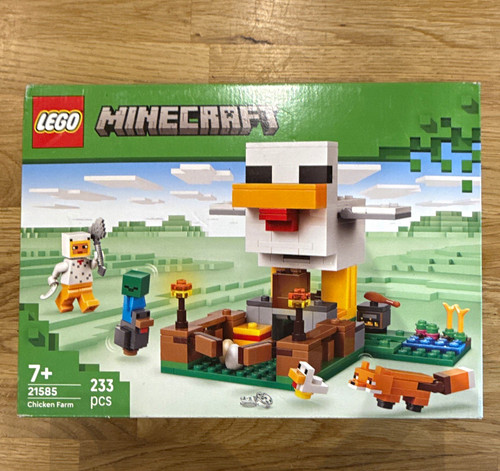Lego minecraft chicken farm - chicken,