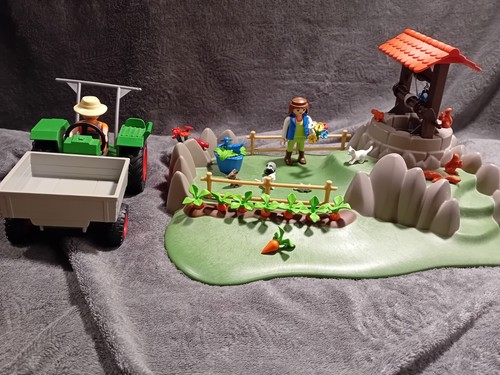 Playmobil tractor and farm - tractor,