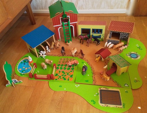Elc wooden farm buildings - wooden, farm,