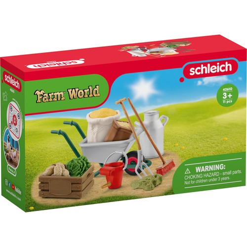 Schleich farm world - world, stable