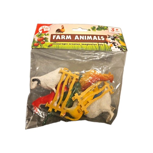 Red deer toys farm animals - farm,