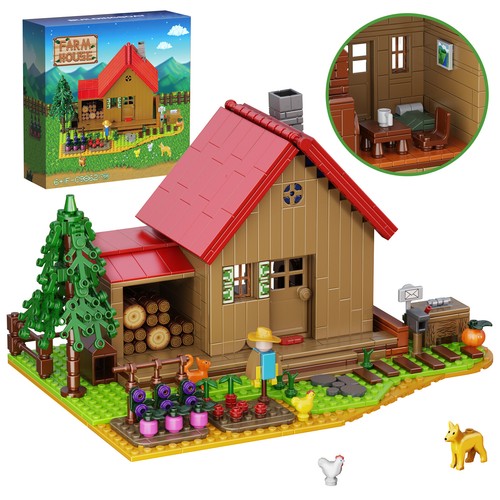 Moc stardew iconic farmhouse - stardew,