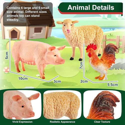 Farm animals figures - animals,
