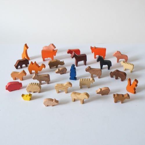 Vintage wooden farmer - wooden, farm