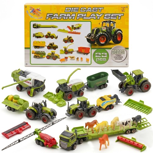 Kids farm toy play - farm, set