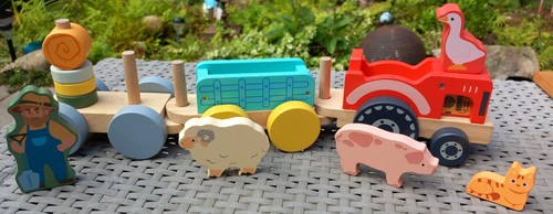 Aldi little town wooden - little,