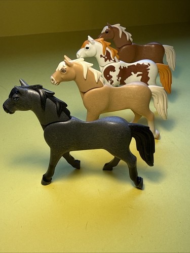 Playmobil shire horses - x,