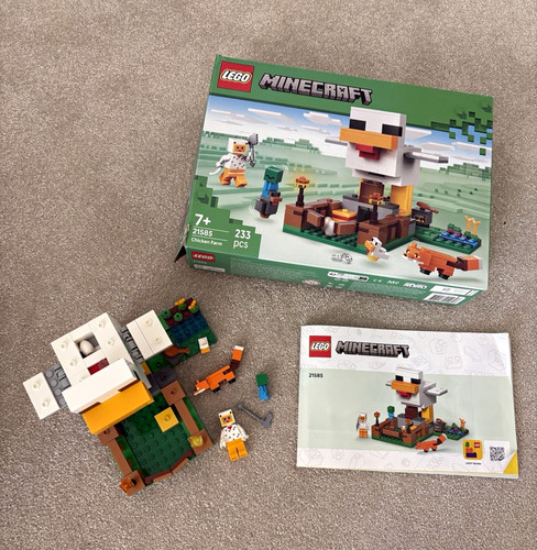 Lego minecraft chicken farm - lego,