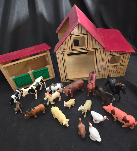 John lewis wooden farm - john,