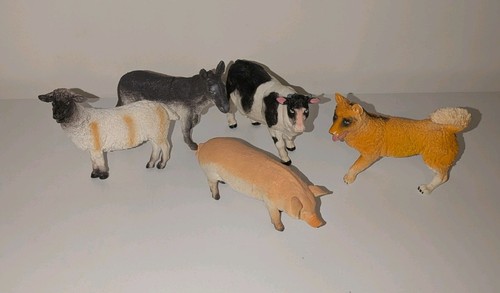 Set toy play - set, farm