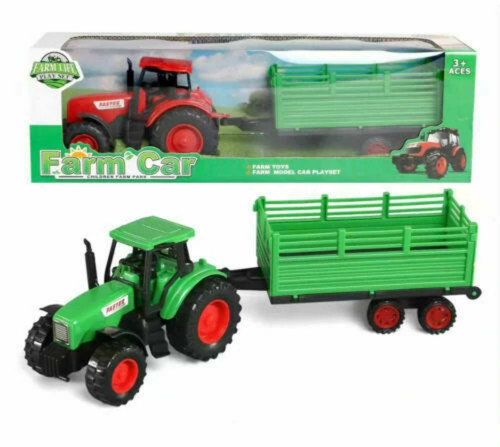 Large kids farm tractor with - large,