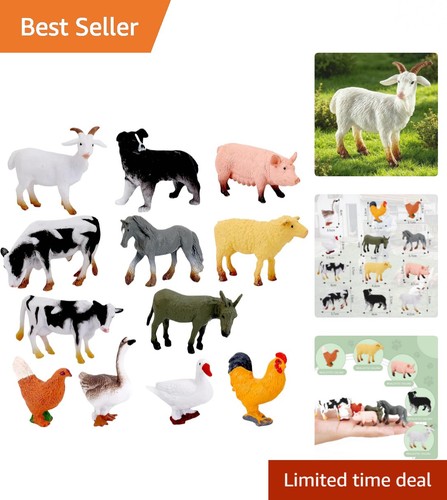 Realistic mini farm - animal, toy