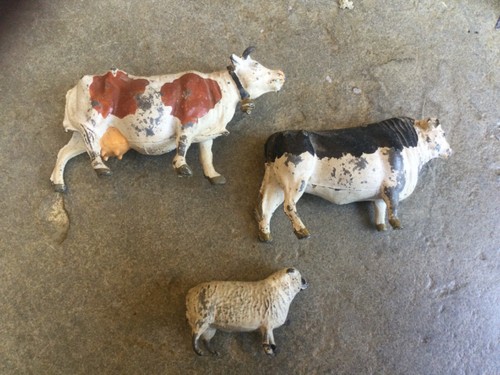 Vintage toy farm animals - toy,