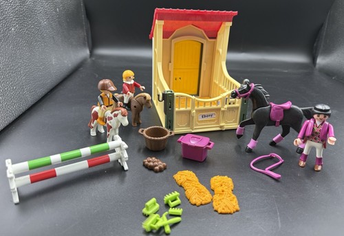 Playmobil country stable with - country,