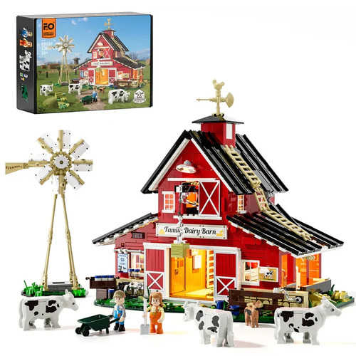 Funwhole cow barn - barn, 1368